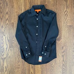 NWT Tallia black dress shirt - size 10